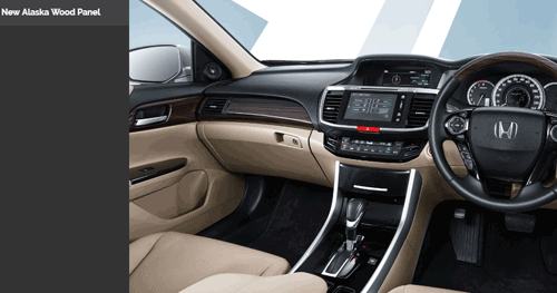 Interior Mewah Honda Accord