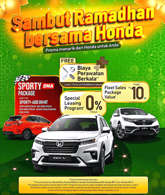 Mobil Honda Promo Lebaran 2024